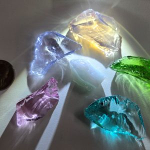 Rare Gem 6 Piece "Balance and Harmony" Set Monatomic Andara Crystal 60.3 g.