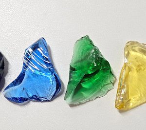 Gem 9 Piece Chakra Set Monatomic Andara Crystal 95.6 g.