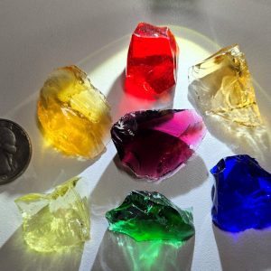 Gem 7 Piece "Spiritual Revelation" Set Monatomic Andara Crystal 44.9 g.