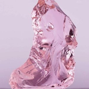 Rare Gem Celestial Heart with bubbles Monatomic Andara Crystal 52.8 g.