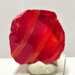 Rare Gem Banded Angel Aura Fire Opal/Lemurian Sunrise Monatomic Andara Crystal 50.6 g.