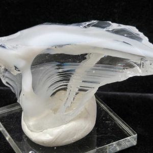 Rare Gem Bicolor Banded Angel Aura Cosmic Ice/Pastel Ice Monatomic Andara Crystal 34.3 g.