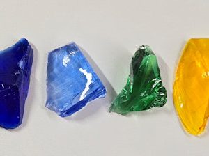 Gem 9 Piece Chakra Set Monatomic Andara Crystal 41.7 g.