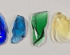 Gem 9 Piece Chakra Set Monatomic Andara Crystal 45.5 g.