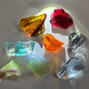 Rare Gem 8 Piece "Empowerment" Set Monatomic Andara Crystal 92.4 g.