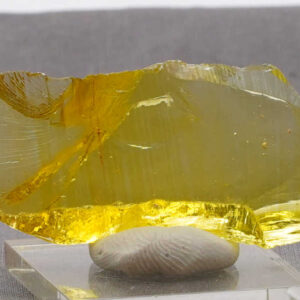 Rare Gem Multi Banded Sun Star/Dynamic Heliodor/Terra Olive Monatomic Andara Crystal 21.7 g.