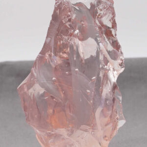 Rare Gem Angel Aura Desert Rose/Pastel Ice with bubbles "Heart" Monatomic Andara Crystal 156.3 g.