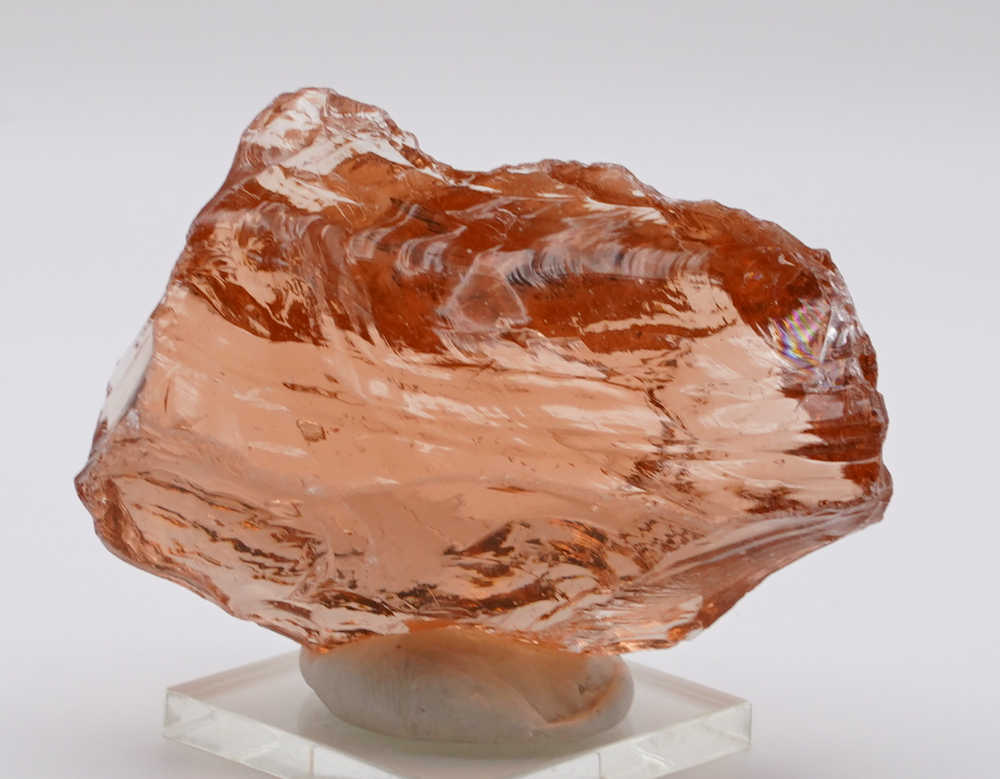 Rare Gem Celestial Heart with bubbles Monatomic Andara Crystal 117.8 g. - Image 9