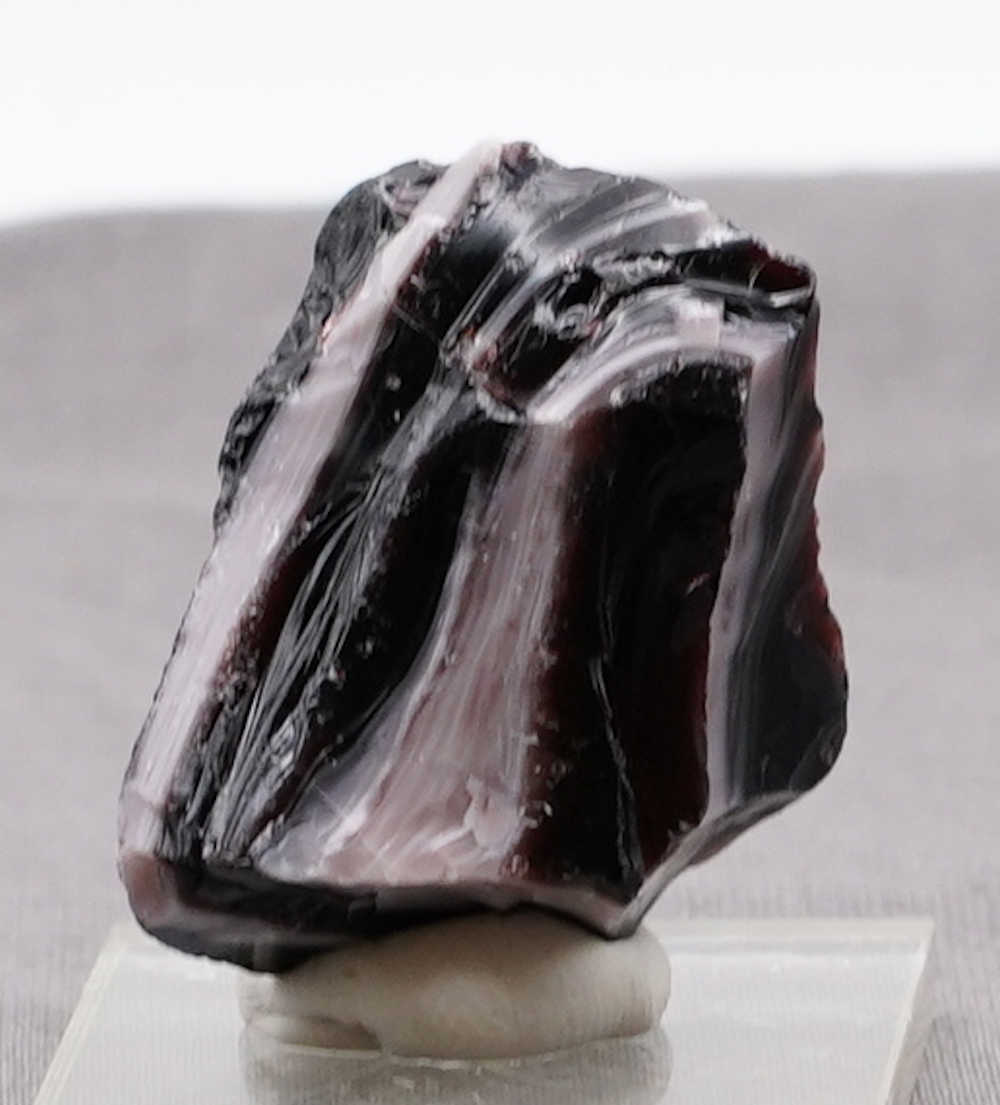 Rare Gem Iridium Multi Black/HGW Pink/Ice Monatomic Andara Crystal 20.8 g.