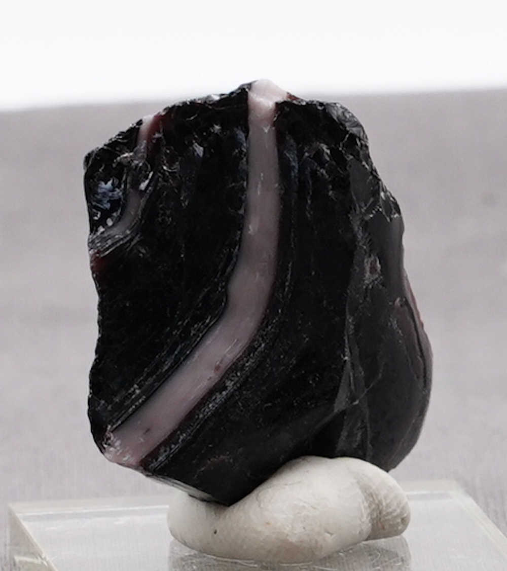 Rare Gem Iridium Multi Black/HGW Pink/Ice Monatomic Andara Crystal 20.8 g. - Image 4