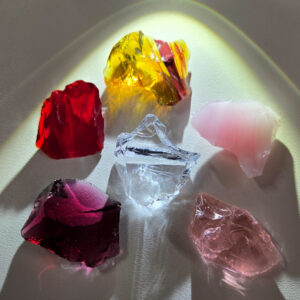 Rare Gem 6 Piece "Balance and Harmony" Set Monatomic Andara Crystal 36.8 g.