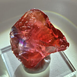 Rare Gem Banded Sophia/Multi Rainbow Monatomic Andara Crystal 23.9 g.