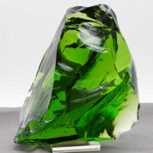 Rare Gem Eternal Spring "Heart" with bubbles Monatomic Andara Crystal 640.0 g.