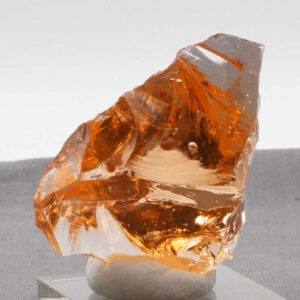 Gem Lemurian Etherium Gold with bubbles Monatomic Andara Crystal 43.9 g.