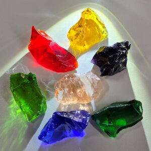 Gem 7 Piece "Spiritual Revelation" Set Monatomic Andara Crystal 101.7 g.