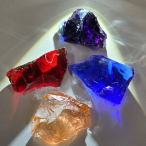 Gem 4 Piece "Cultivate" Set Monatomic Andara Crystal 62.5 g.