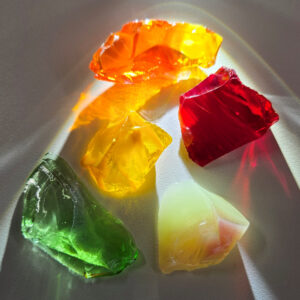 Rare Gem 5 Piece "Star" Set Monatomic Andara Crystal 49.2 g.