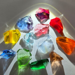 Gem 12 Piece Pendant Set Monatomic Andara Crystal 31.7 g.