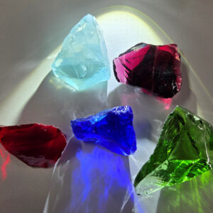 Gem 5 Piece "Star" Set Monatomic Andara Crystal 82.3 g.