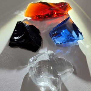 Gem 4 Piece "Cultivate" Set Monatomic Andara Crystal 48.5 g.