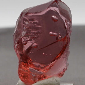 Rare Gem Banded Sophia with bubbles "Heart" Monatomic Andara Crystal 89.4 g.