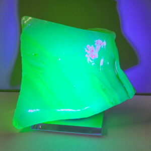 Rare Gem Banded Angel Aura Radium/Angel Aura Ice/Earth Shaman Monatomic Andara Crystal 97.5 g.