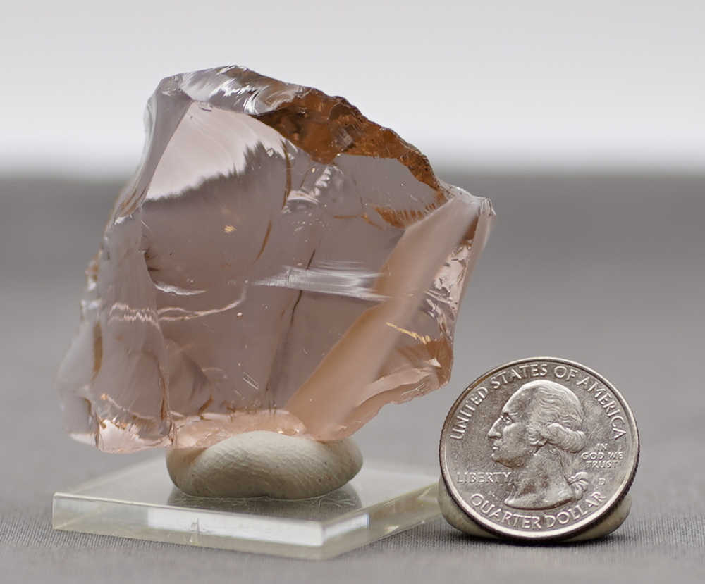 Rare Gem Multi Desert Rose/Celestial Gold/Pastel Ice Monatomic Andara Crystal 51.5 g. - Image 3