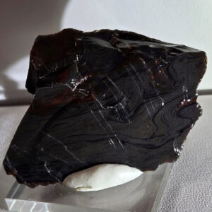 Rare Multi Iridium Black/Earth Shaman/Scarlet Monatomic Andara Crystal 35.5 g.