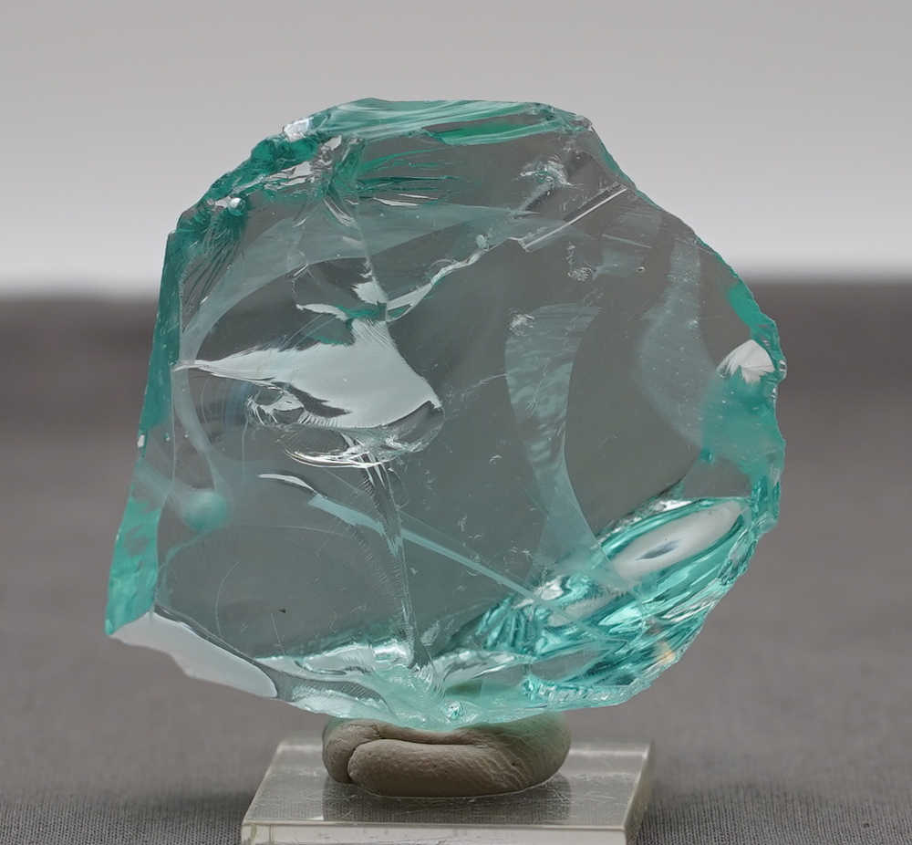 Rare Gem Angel Aura Bleu Topaz Monatomic Andara Crystal 91.5 g.