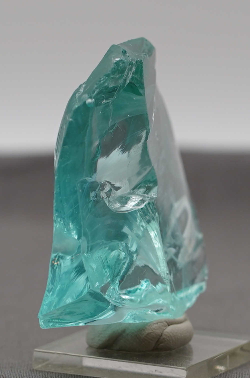 Rare Gem Angel Aura Bleu Topaz Monatomic Andara Crystal 91.5 g. - Image 3