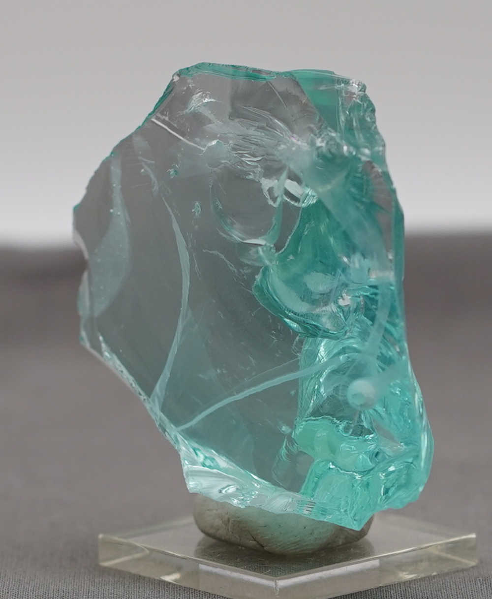 Rare Gem Angel Aura Bleu Topaz Monatomic Andara Crystal 91.5 g. - Image 4