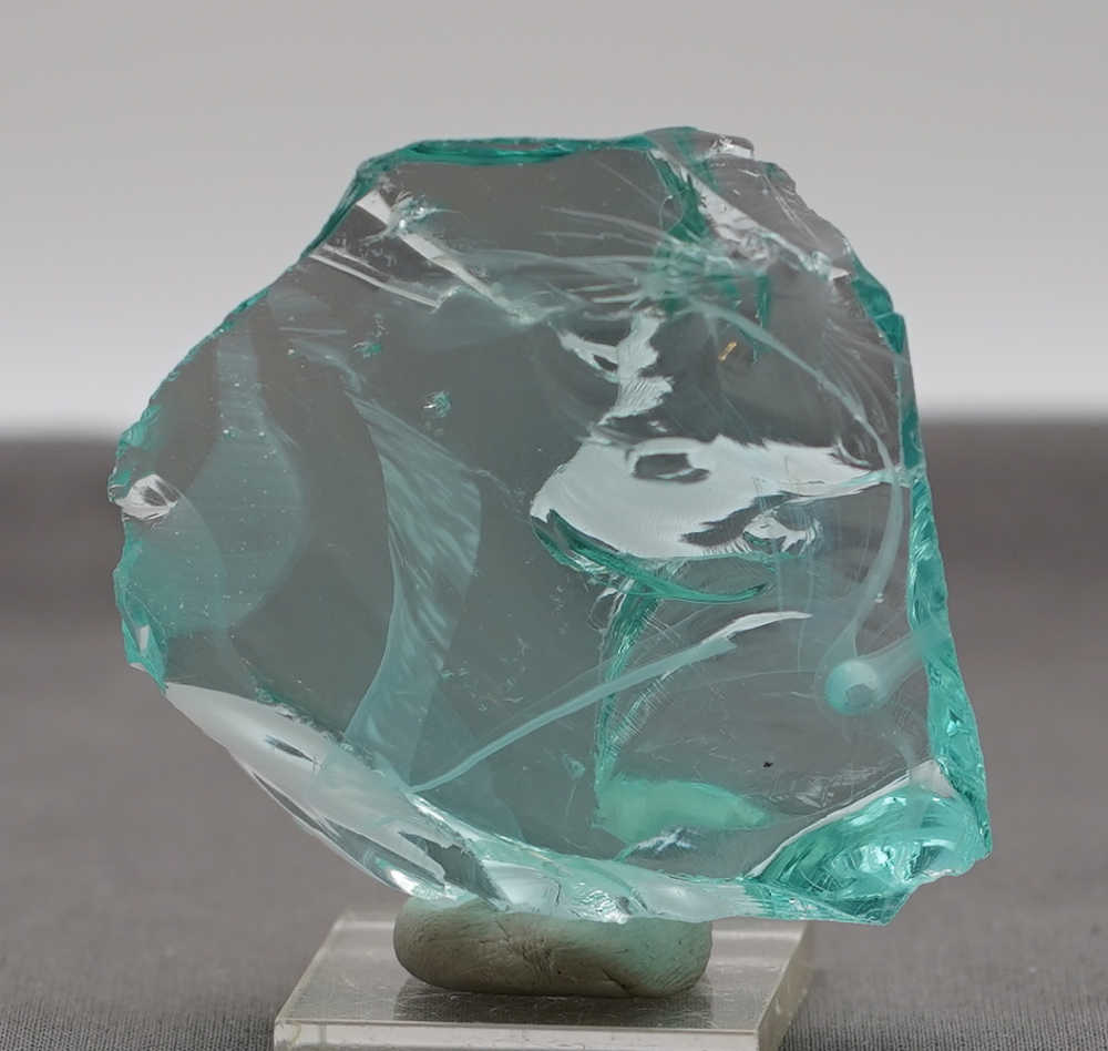 Rare Gem Angel Aura Bleu Topaz Monatomic Andara Crystal 91.5 g. - Image 5