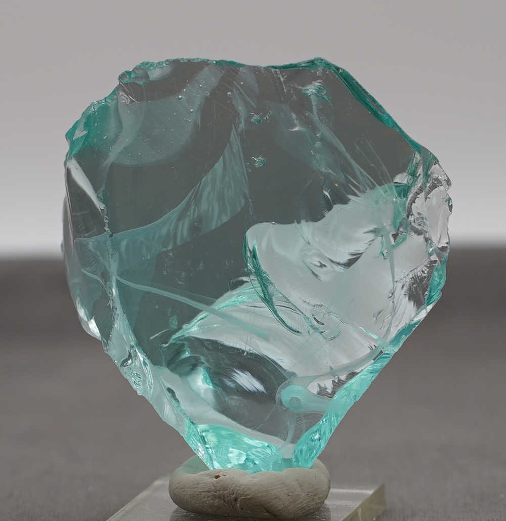 Rare Gem Angel Aura Bleu Topaz Monatomic Andara Crystal 91.5 g. - Image 7