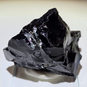 Rare Gem Iridium Multi Black w/ Cosmic Ice Crystals Monatomic Andara Crystal 37.2 g.
