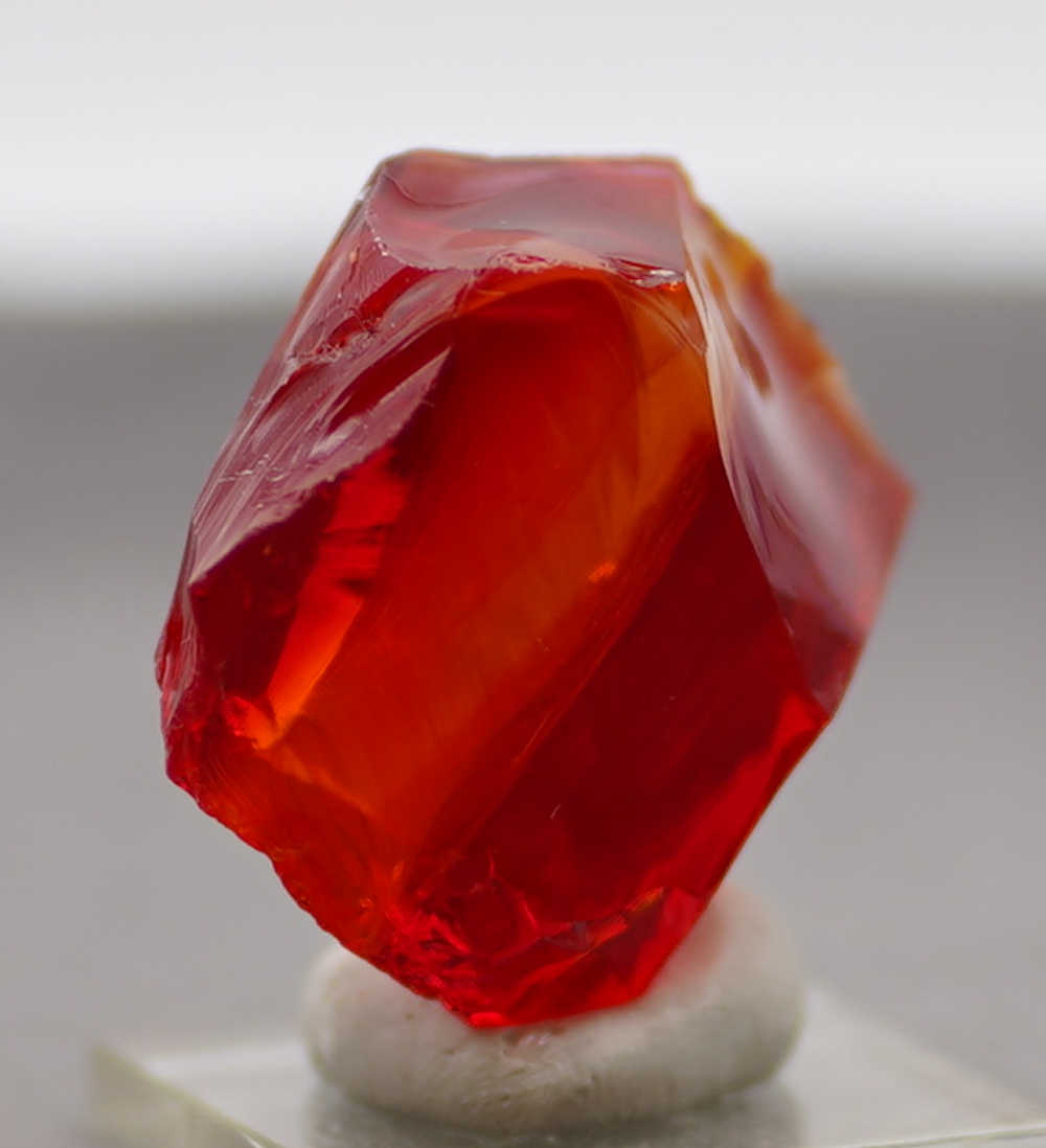 Rare Gem Banded Angel Aura Fire Opal/Lemurian Sunrise Monatomic Andara Crystal 48.1 g. - Image 14