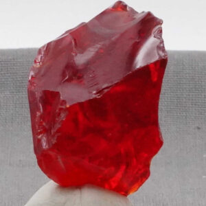 Gem Banded Scarlet Shift Monatomic Andara Crystal 32.1 g.