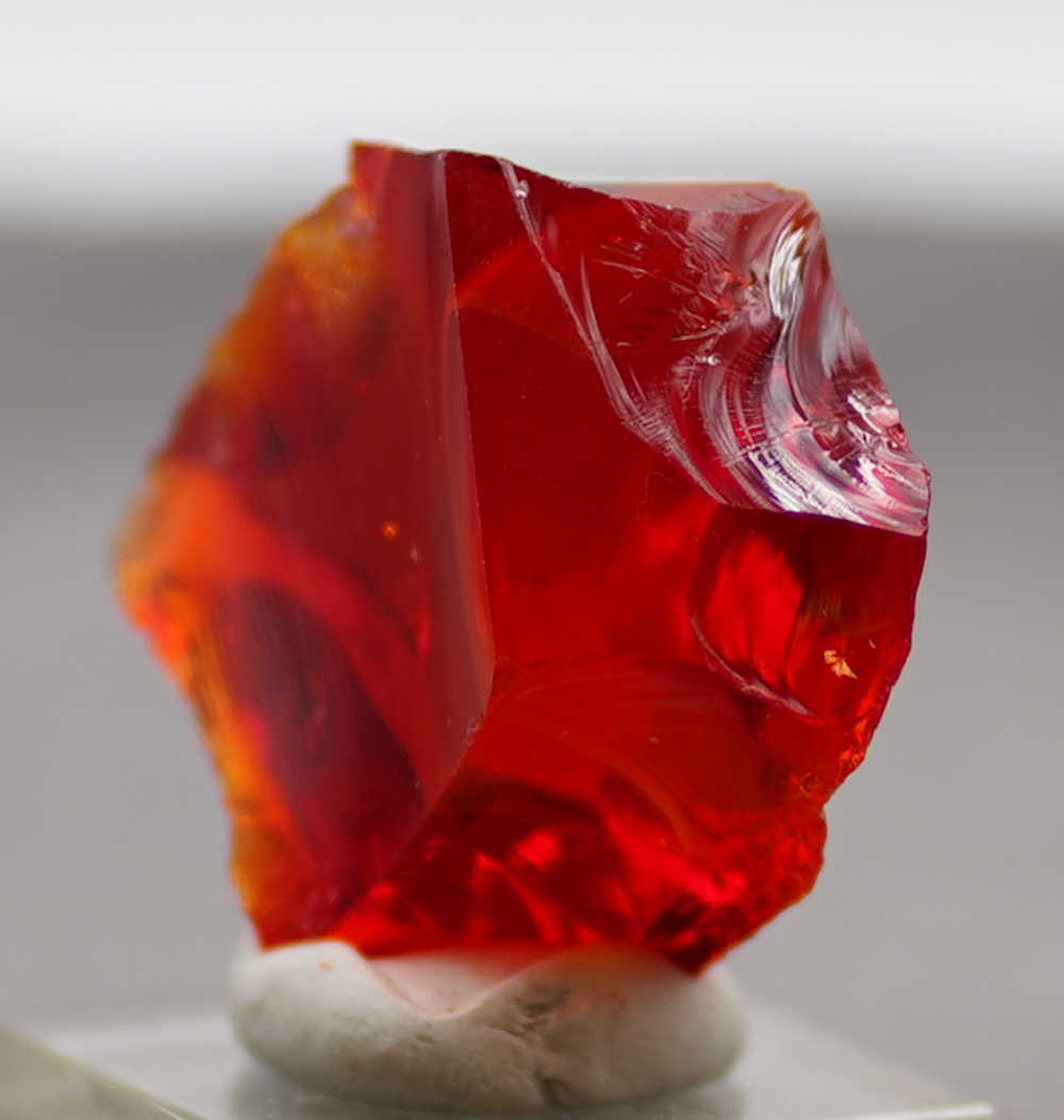 Rare Gem Banded Angel Aura Fire Opal/Lemurian Sunrise Monatomic Andara Crystal 48.1 g. - Image 10