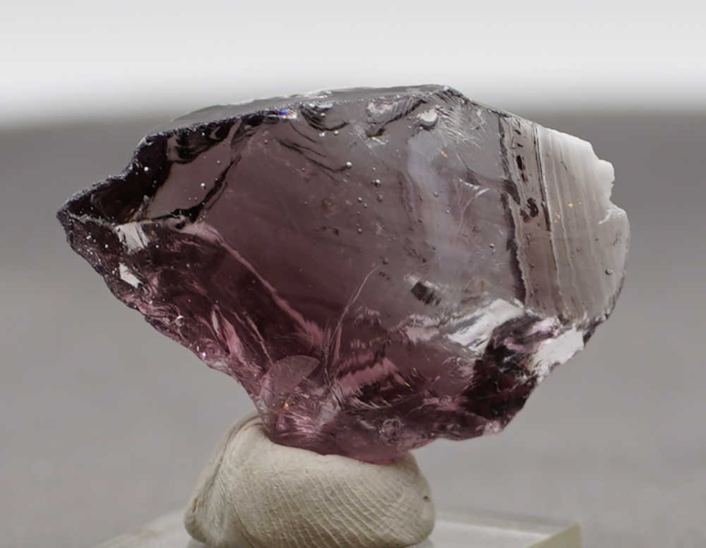Rare Gem Banded Sovereign Amethyst/Pastel Cosmic Ice Monatomic Andara Crystal 33.3 g. - Image 3