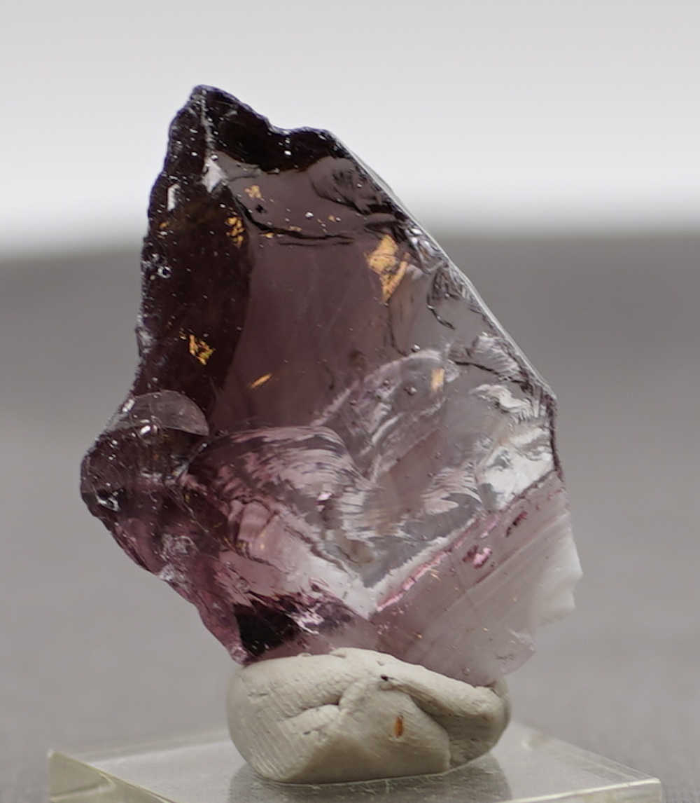 Rare Gem Banded Sovereign Amethyst/Pastel Cosmic Ice Monatomic Andara Crystal 33.3 g. - Image 4