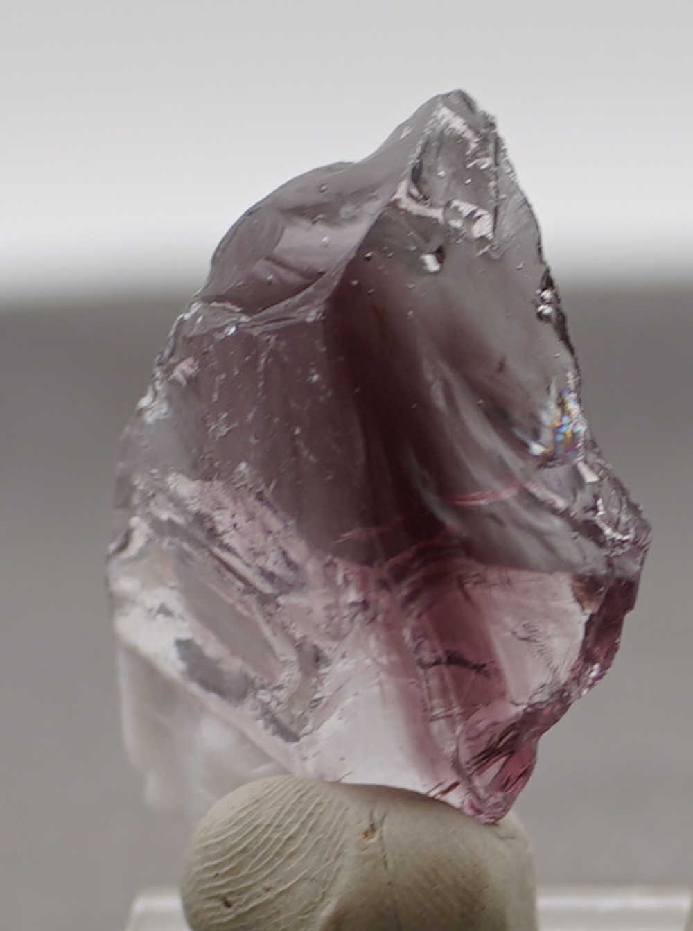 Rare Gem Banded Sovereign Amethyst/Pastel Cosmic Ice Monatomic Andara Crystal 33.3 g. - Image 6