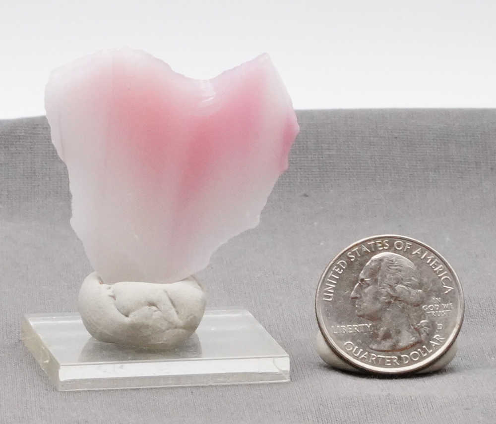 Rare Multi Pastel HGW Pink/Cosmic Ice Monatomic Andara Crystal 25.9 g. - Image 7