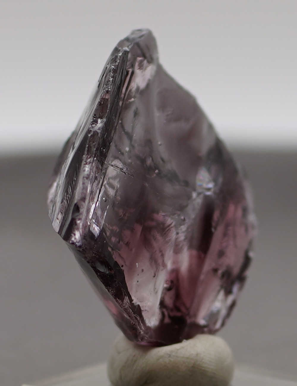 Gem Banded Sovereign Amethyst with bubbles Monatomic Andara Crystal 52.1 g. - Image 4