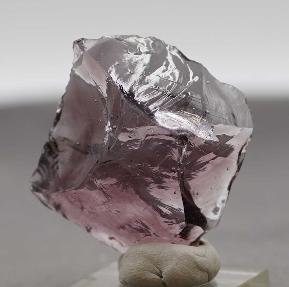 Gem Banded Sovereign Amethyst with bubbles Monatomic Andara Crystal 52.1 g. - Image 6