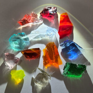 Gem 12 Piece Pendant Set Monatomic Andara Crystal 40.3 g.