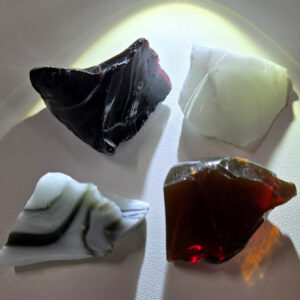 Rare Gem 4 Piece "Cultivate" Set Monatomic Andara Crystal 43.1 g.