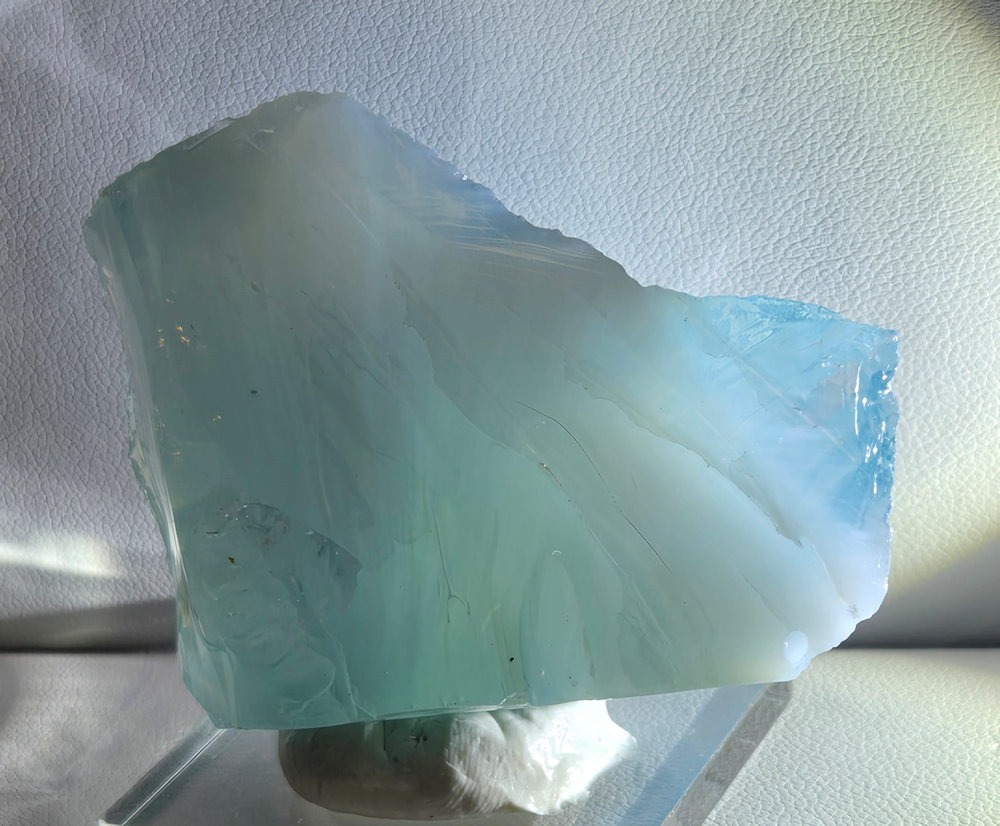 Rare Gem Angel Aura Azure Elysium/Earth Shaman Monatomic Andara Crystal 51.7 g.