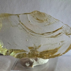 Gem Celestial Gold with bubbles Monatomic Andara Crystal 60.6 g.