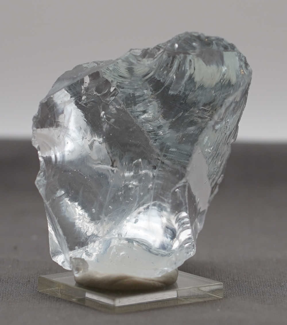 Rare Gem Banded Angel Aura Cosmic Ice Monatomic Andara Crystal 154.7 g.