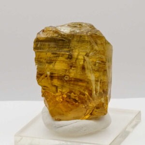 Rare Gem Multi Banded Dynamic Heliodor/Gold/Earth Shaman Monatomic Andara Crystal 27.8 g.