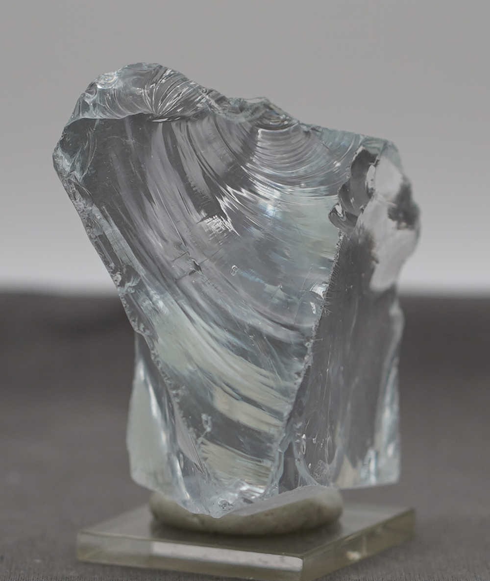 Rare Gem Banded Angel Aura Cosmic Ice Monatomic Andara Crystal 154.7 g. - Image 8